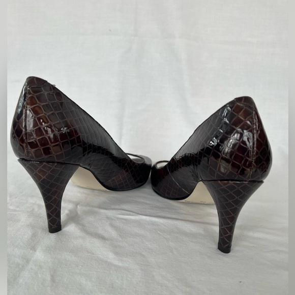 Enzo Angiolini Peep Toe Pumps - Picture 10 of 10